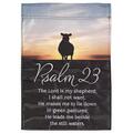 Recinto 13 x 18 in. Psalm 23 Printed Garden Flag RE3467270